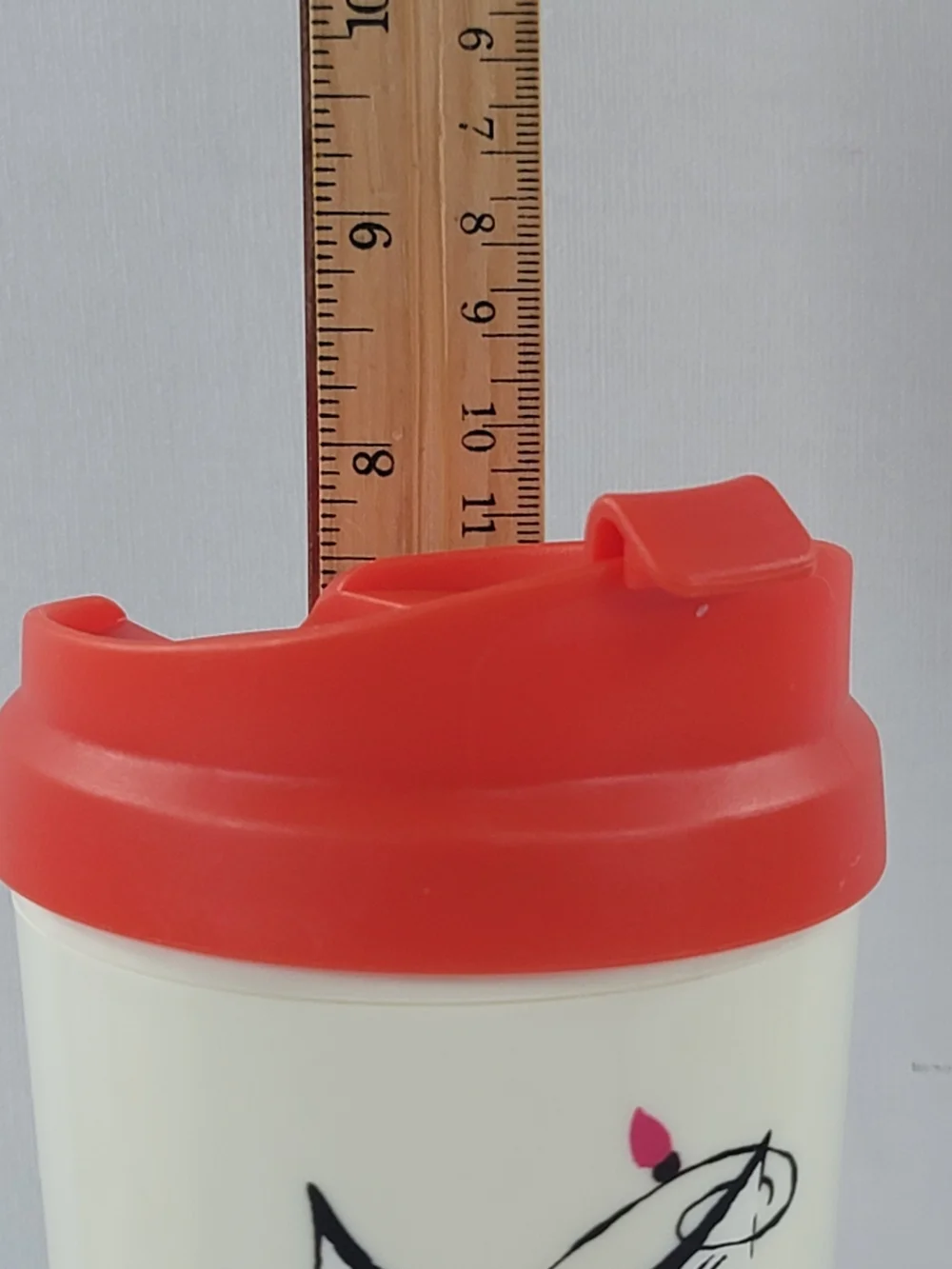 Kate Spade festive foxes thermal mug